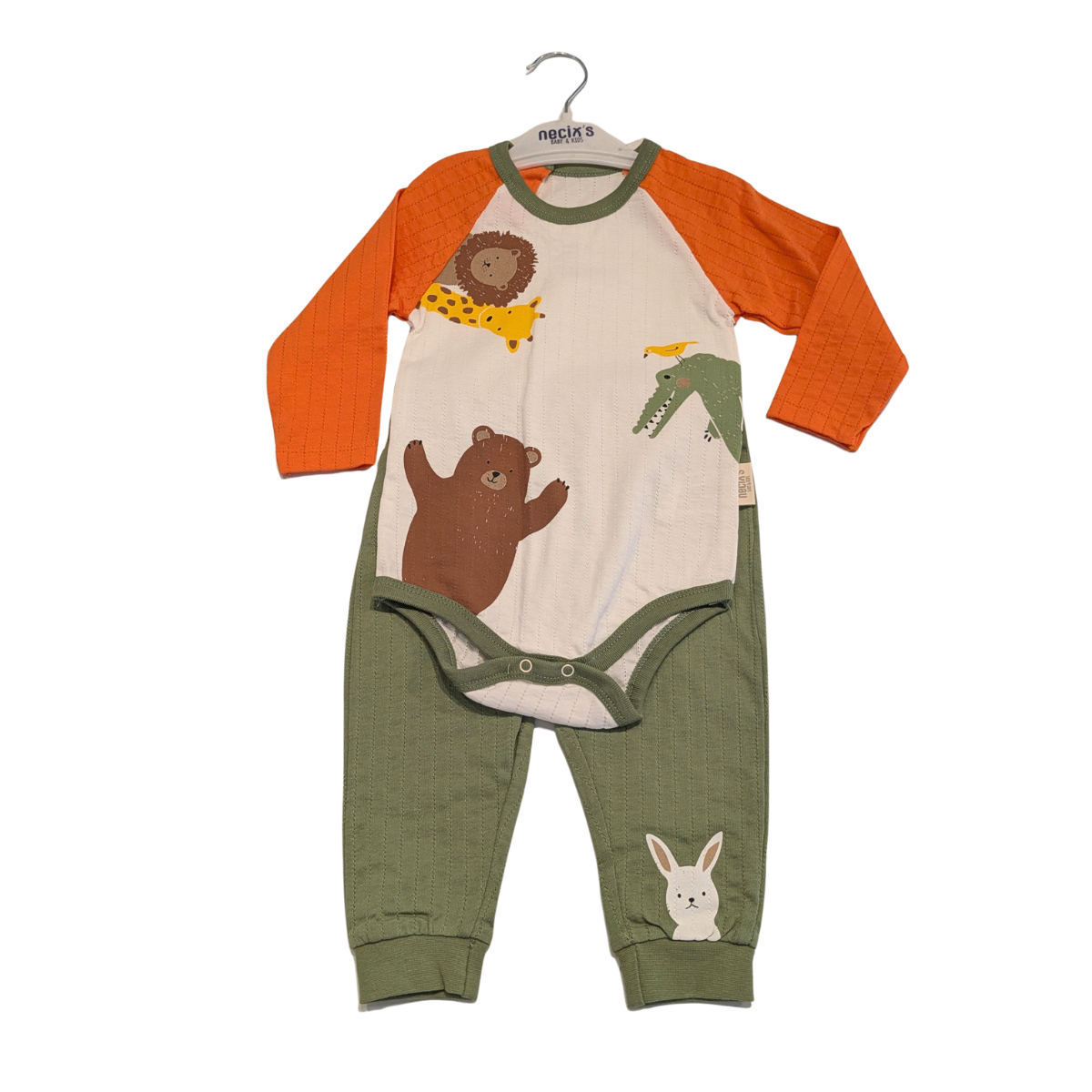 Baby Set für kleine Tierliebhaber – verspielt, bequem und voller Abenteuer