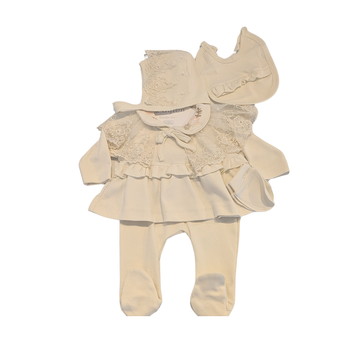 Baby Mädchen Set – elegant, offiziell und wunderbar bequem
