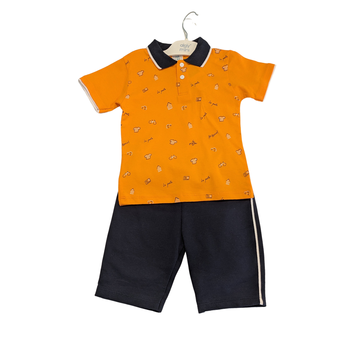 Baby Jungen Sommer-Set mit Poloshirt