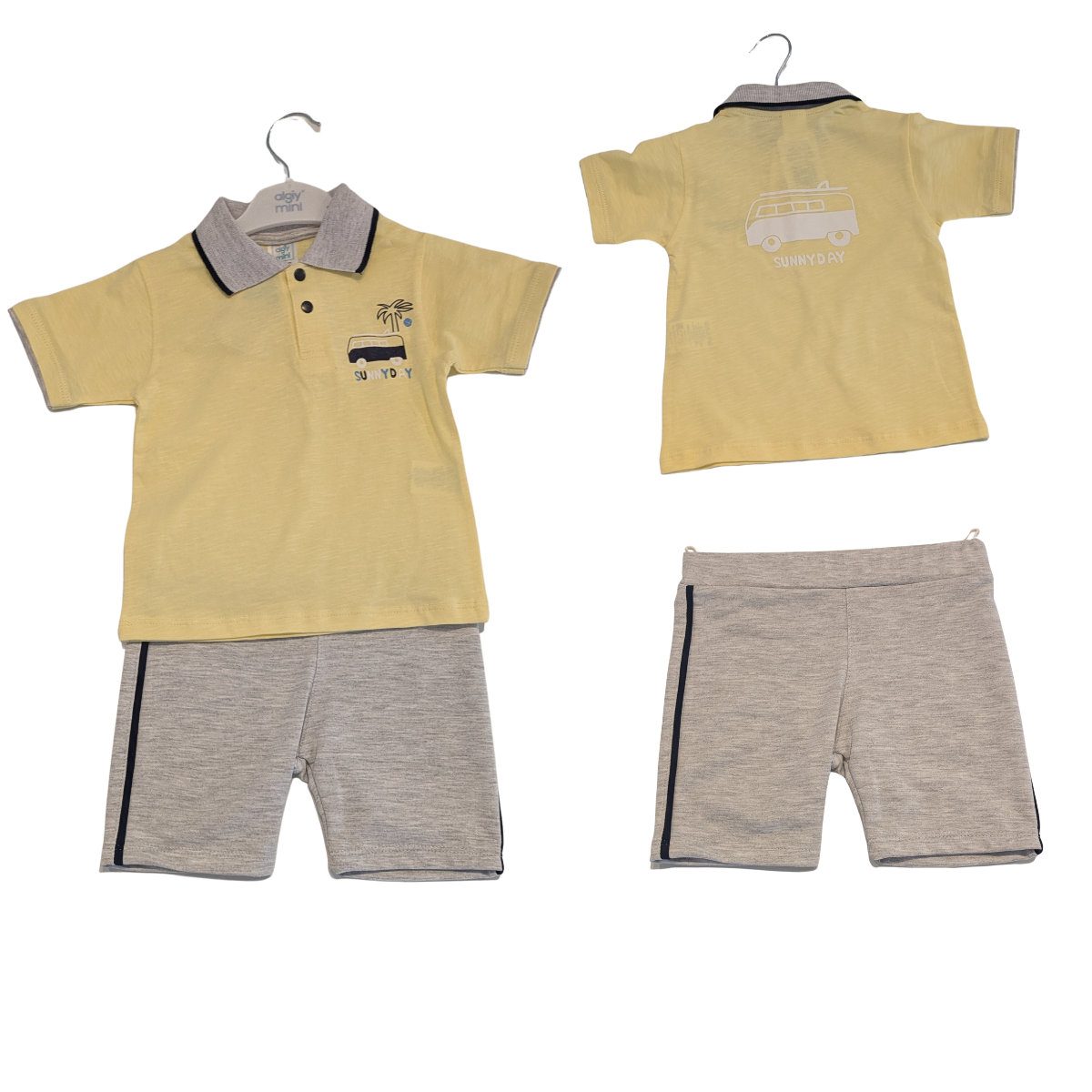 Jungen Sommer-Set „Sunny Day“ – bequemes Kinder Outfit für warme Tage
