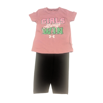 Mädchen Sommer-Set mit T-Shirt und Leggings (3 bis 6 Jahre)