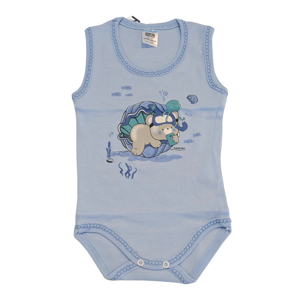 Baby Body ohne Ärmel – weich, bequem & mit süßen Motiven