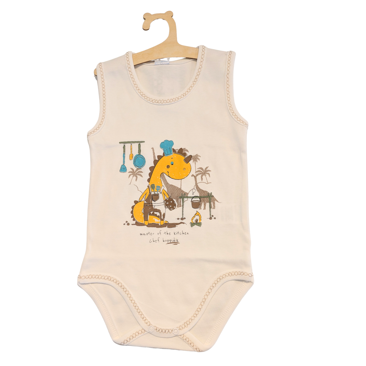 Baby Body ohne Ärmel – weich, bequem & mit süßen Motiven