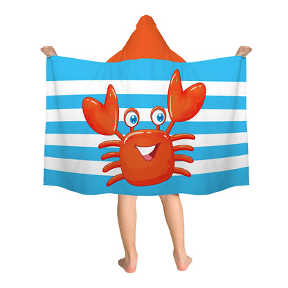 Kinder Badeponcho & Strandtuch 70 × 140 cm – für große Träumer bis 10 Jahre